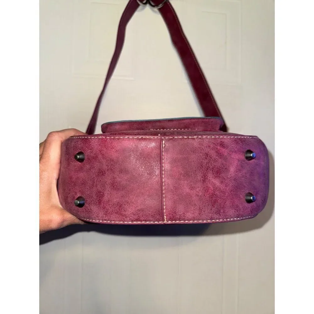 NEW Montana West Colorful Embossed Collection‎ Crossbody Bag